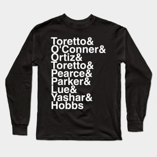 Fast and Furious Helvetica List Long Sleeve T-Shirt